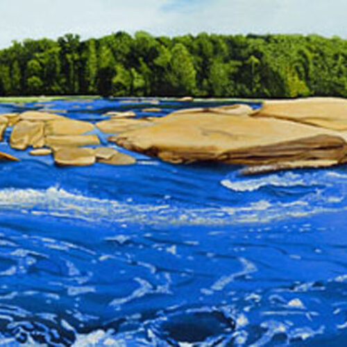 Painting title: James River #2