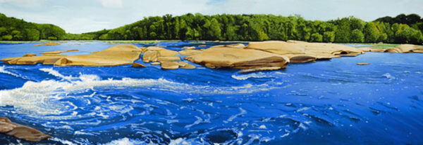 Painting title: James River #2