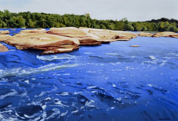 Painting title: James River #1