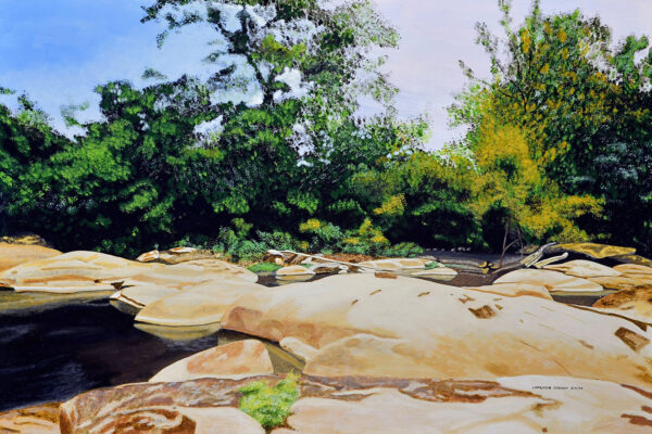 James River Triptych #1 Print