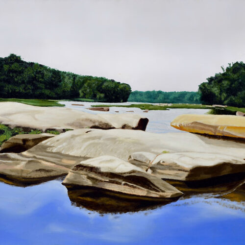 Painting title: James River